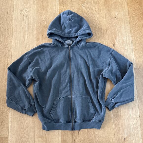 Joah Brown | Tops | Joah Brown Oversized Zip Hoodie One Size In